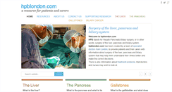Desktop Screenshot of hpblondon.com